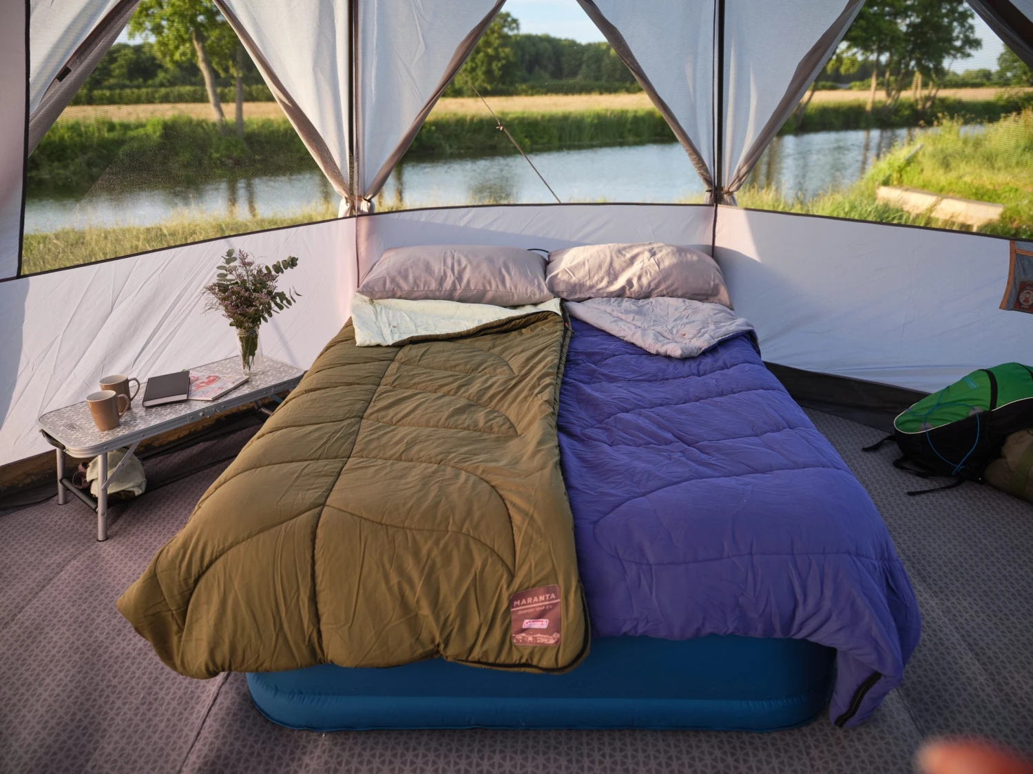 Coleman Cortes Octagon 8 Tent Grey 2023 - Image 2