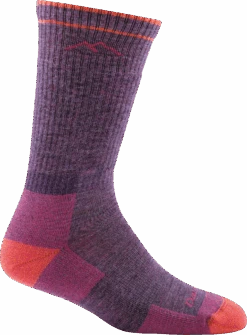Darn Tough Hiker 1907 Womens Boot Sock Cushion Plum Heather