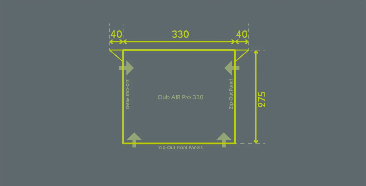 Dometic Club AIR Pro 330 S 2023 Free Comfort Pack - Image 2