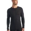 Icebreaker Mens Merino 175 Everyday Long Sleeve Crewe Thermal.