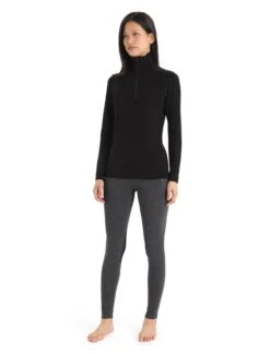 Icebreaker Womens Merino 260 Tech Long Sleeve Half Zip Thermal
