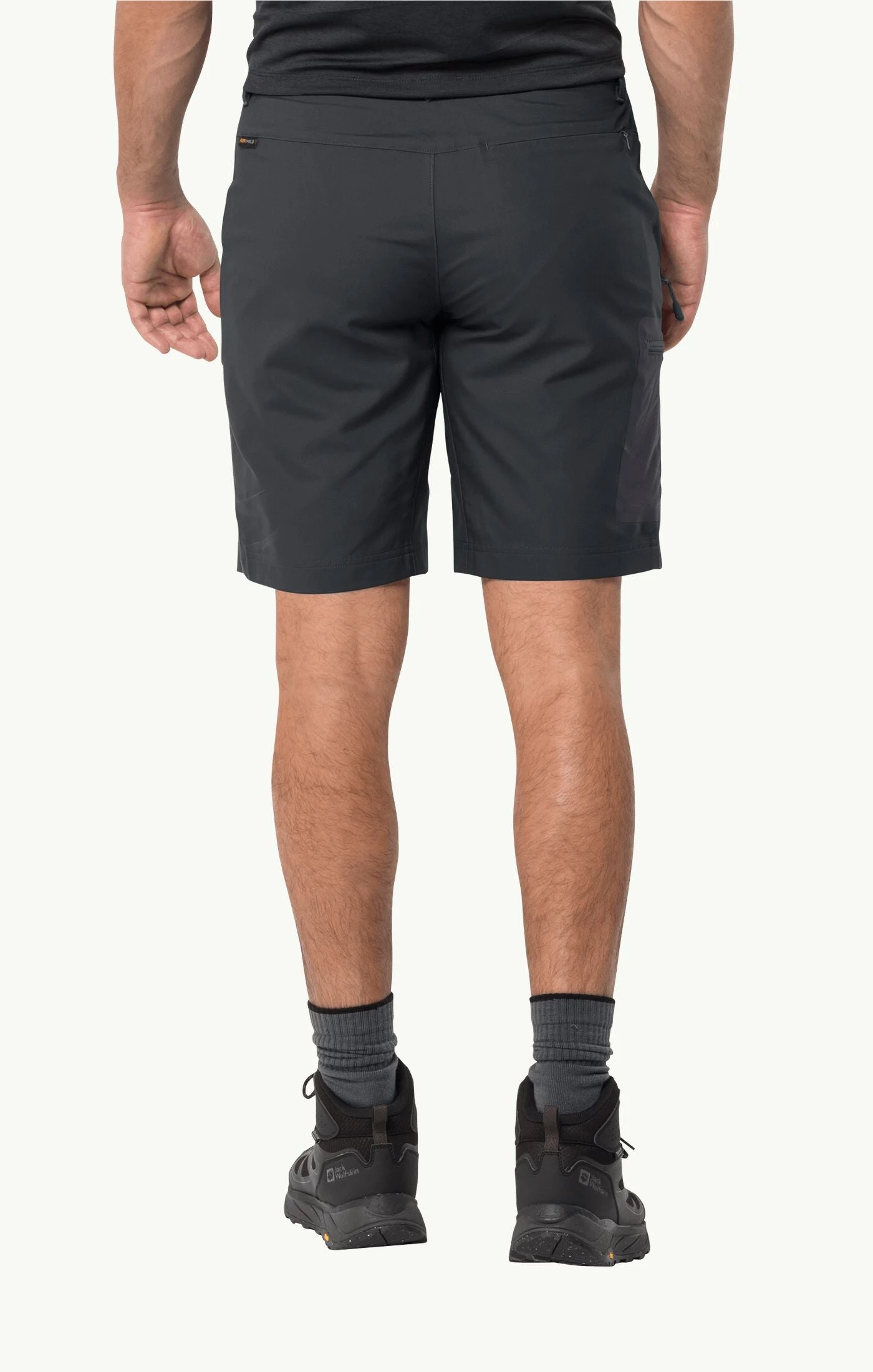 Jack Wolfskin Active Track Shorts Mens Phantom - Image 2