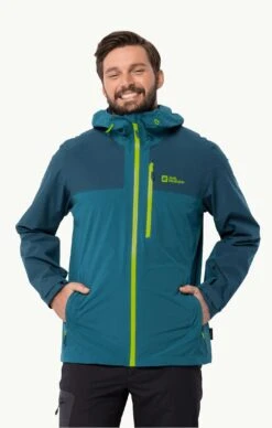 Jack Wolfskin Go Hike Jacket Mens Blue Haze