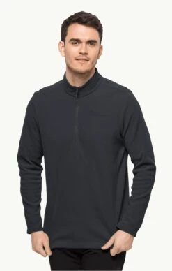 Jack Wolfskin Taunus Half Zip Mens Phantom