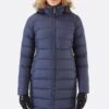 Rab Deep Cover Parka Womens - Deep Denim