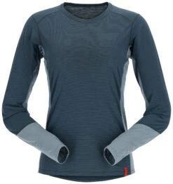 Rab Syncrino Base Long Sleeve Tee Womens Orion Blue