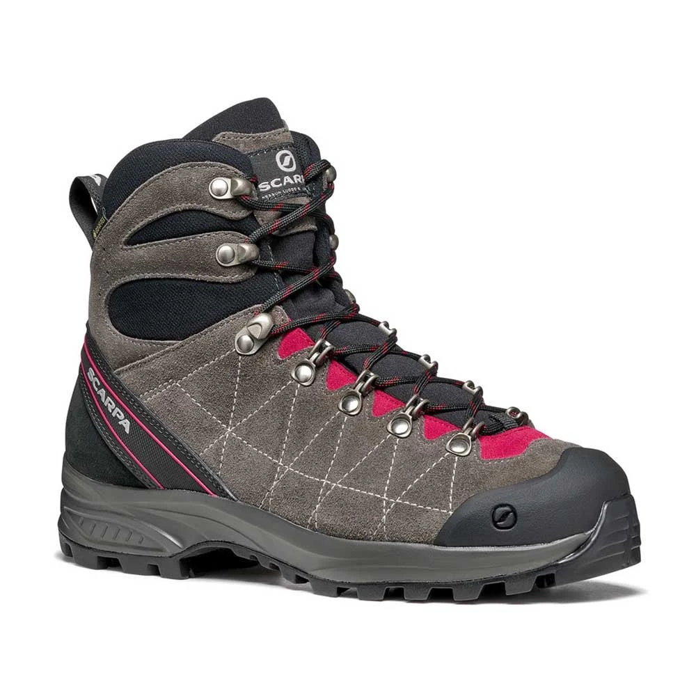 Scarpa R-Evo Suede GTX Womens Titanium Cherry