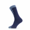 SealSkinz Waterproof Warm Weather Mid Length Sock Navy Blue