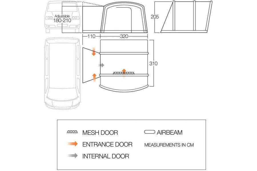 Vango Cove II Air Low 2023 - Image 2