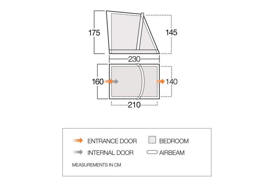 Vango Tall Annex All Season Riviera 2023 - Image 2